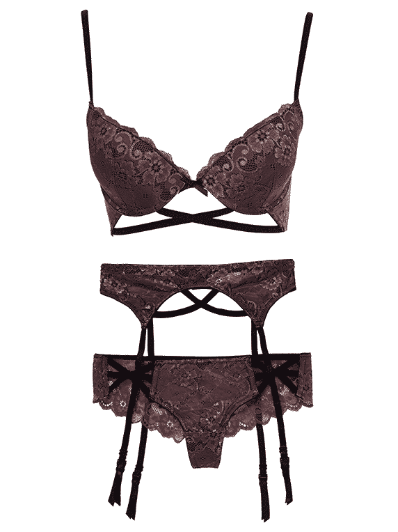 Plunge Cross Bustier - الصورة 3