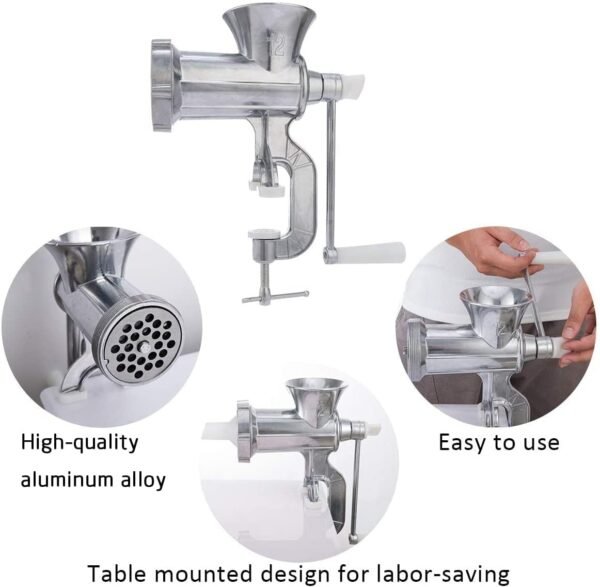 Manual Meat Grinder جودة مطاعم... بيدك! مفرمة لحم يدوية للذواقة والمميزين – Image 3