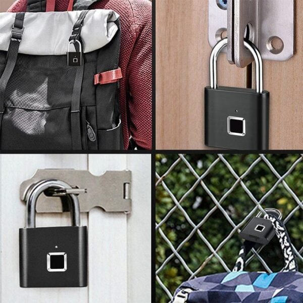 قفل بصمة الإصبع الذكي Anti-Theft Door Lock – Image 3