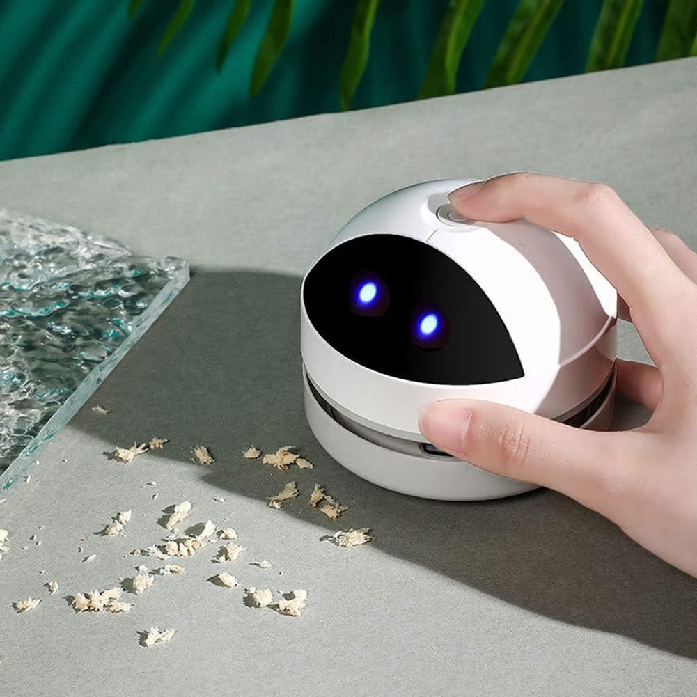 مكنسة مكتبية محمولة – شحن USB وشفط قوي – Image 3