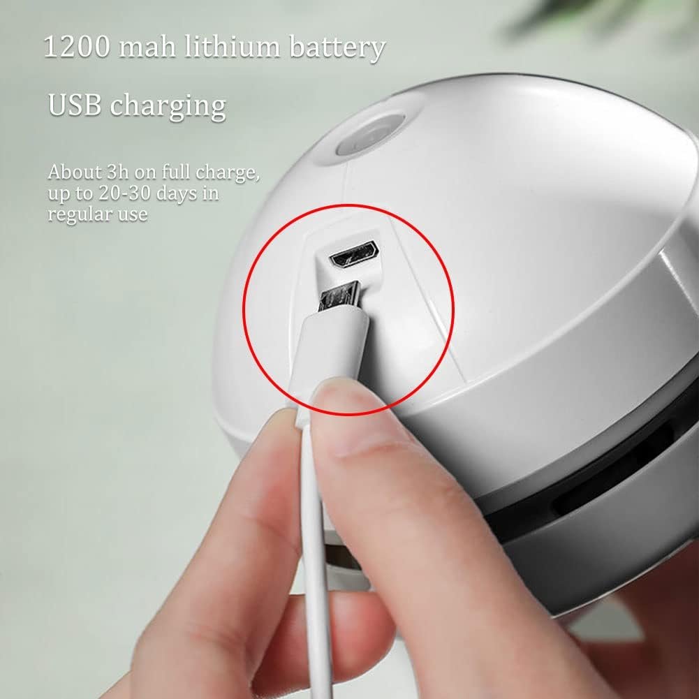 مكنسة مكتبية محمولة – شحن USB وشفط قوي – Image 7