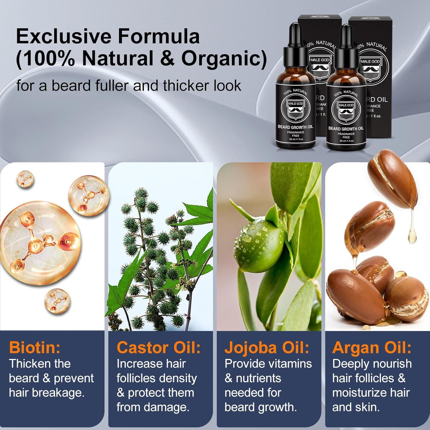 🧔♂️ مجموعة العناية باللحية – لحية أكثر كثافة وأناقة – Image 2