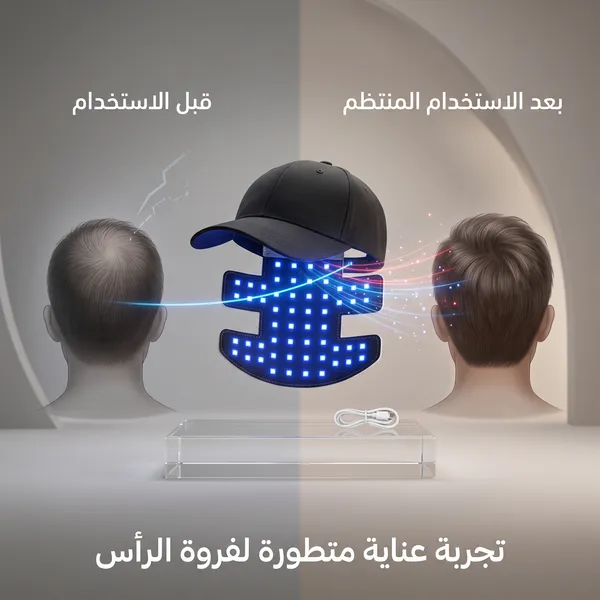 كاب العلاج الضوئي المتقدم لتحفيز بصيلات الشعر - الصورة 3