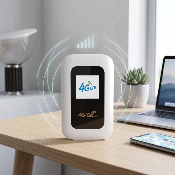 جهاز واي فاي متنقل5G 4G - يدعم 10 أجهزة - إنترنت مستقر ومحمول - الصورة 3