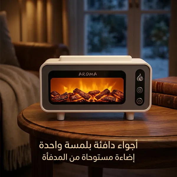 مصباح الترطيب والتعطير الذكي (3 في 1)" أو "فواحة ومرطب الأجواء المضيئة - الصورة 5