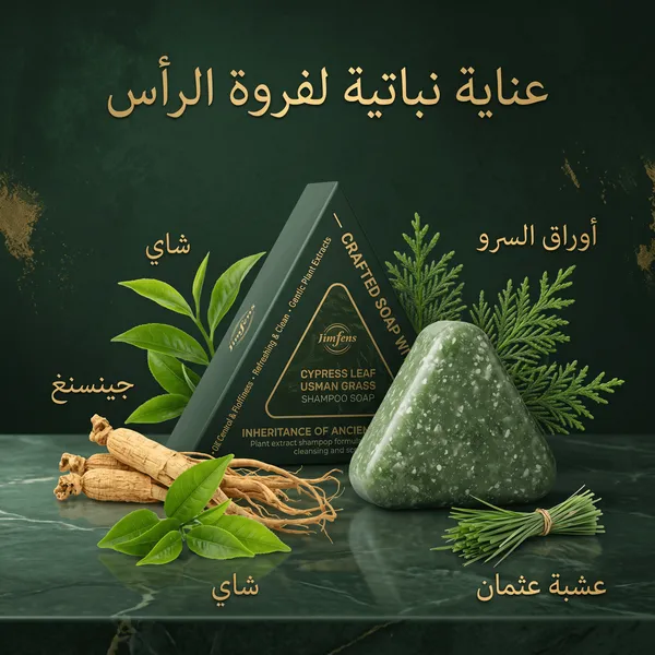 صابونة اليابانية| لمكافحة القشرة وتنظيف فروة الرأس - الصورة 2