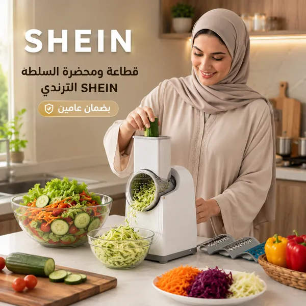 قطّاعة ومحضرة السلطة SHEIN الترندي بضمان عامين - الصورة 11